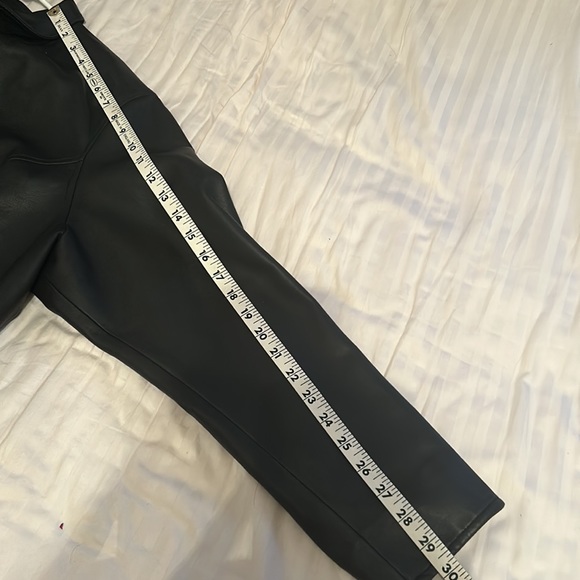 The Avenue black leather like coat - Picture 5 of 8